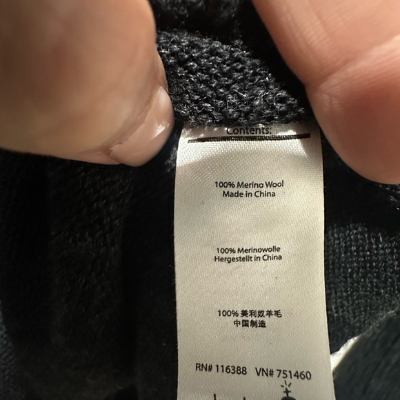 Smartwool Larkslope Tunic Women's Wool Sweater Size XS Dark Gray - Picture 6 of 6